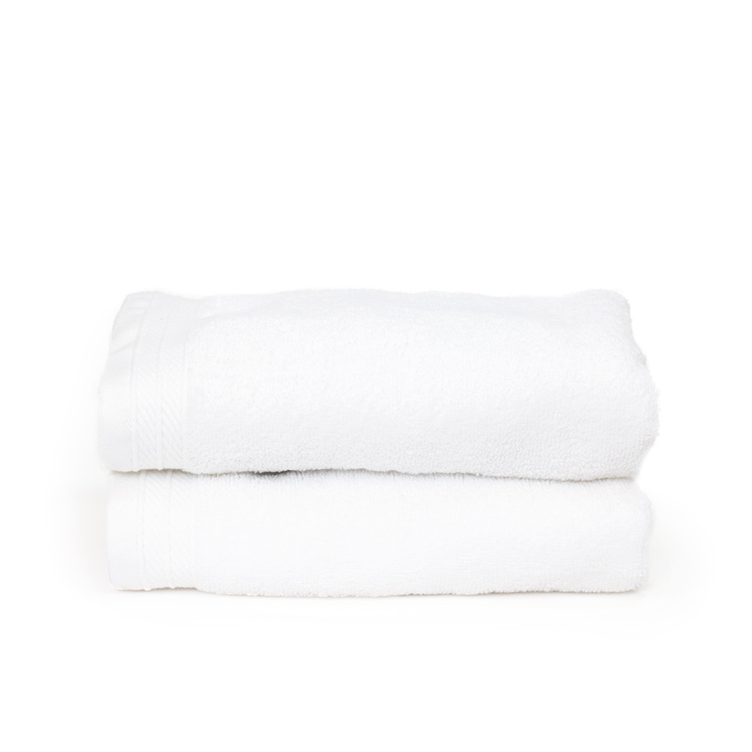 Organische handdoek Wit