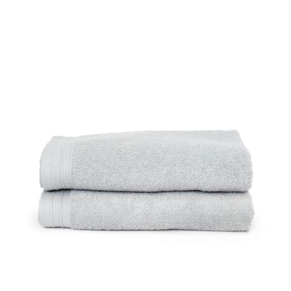 Organische Badhanddoek Zilver kopen
