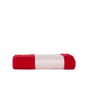 sublimatie handdoek rood kopen