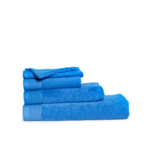 Blauwe handdoeken